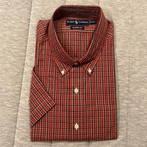 NWT.   Ralph Lauren Classic fit button down mens XXL